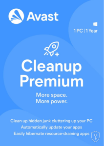 Avast Cleanup Premium 2024 – 1 an / 1 PC