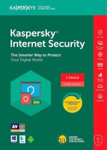 Kaspersky Internet Security 2024 – 1 an / 1 appareil – région Moyen-Orient