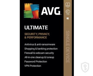 AVG Ultimate pour Windows 2024 – 1 an / 1 PC