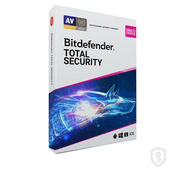 Bitdefender Total Security 2026 – Key (2 Jahre / 5 Geräte) — licence originale à acheter en Suisse - CHKEY