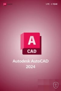 Autodesk AutoCAD 2024 – 1-Year Subscription (1 seat)