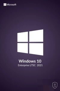 Microsoft Windows 10 Entreprise LTSC 2021 – Clé d'activation (1 PC)