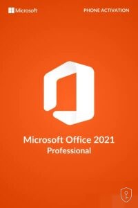 Microsoft Office 2021 Professionnel Plus – Clé Retail à activation téléphonique (1 PC)