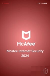 McAfee Internet Security 2024 – 1 an / 1 appareil