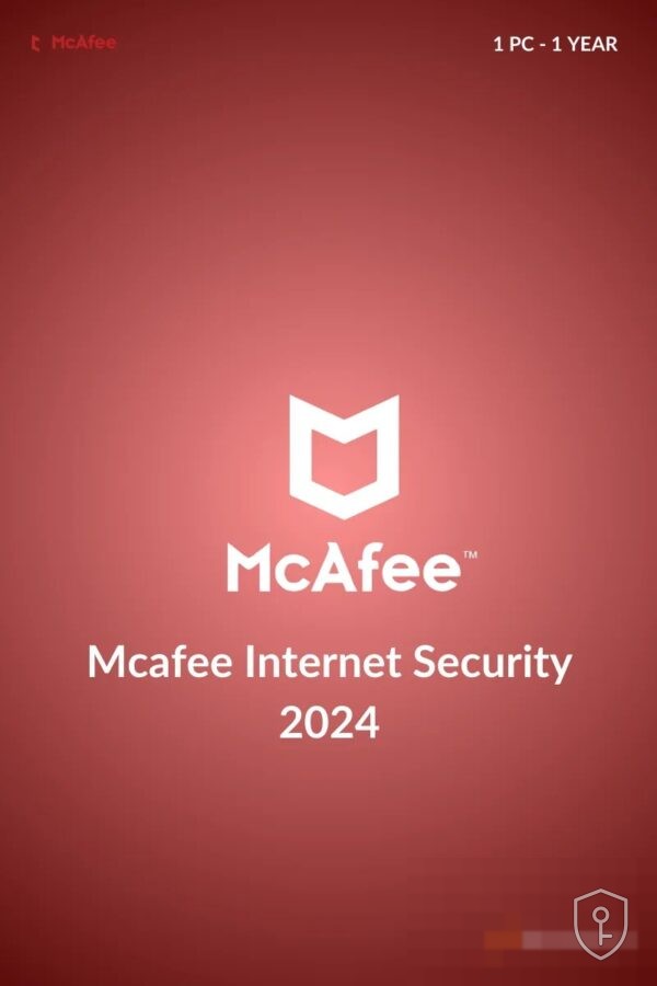 McAfee Internet Security 2024 (1 Year / 1 Devices) — licence originale à acheter en Suisse - CHKEY