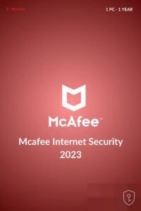 McAfee Internet Security 2023 – 1 an / 1 appareil