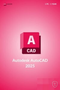 Autodesk AutoCAD 2025 – 1-Year Subscription (1 seat)