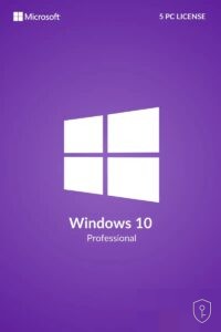 Microsoft Windows 10 Professionnel – Licence 5 PC