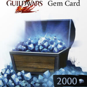 Guild Wars 2: 2000 Gems Card Prepaid CD Key