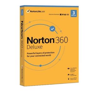 Norton 360 Deluxe 2024 EU Key (1 Year / 3 Devices) + 25 GB Cloud Storage