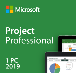 Microsoft Project Professionnel 2019 – Clé mondiale
