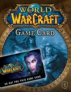 World of Warcraft – Carte de jeu 60 jours EU, clé