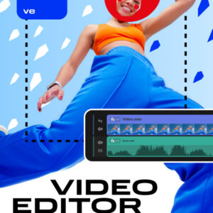 Movavi Video Editor 2024 – clé (à vie / 1 PC)