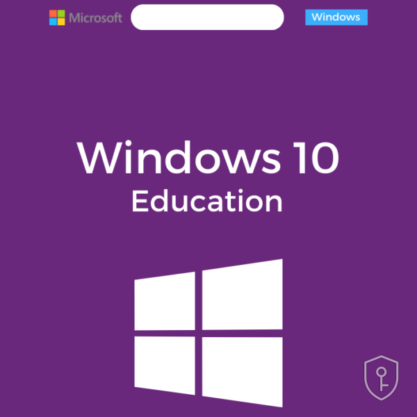 Microsoft Windows 10 Éducation – Clé d'activation (1 PC)
