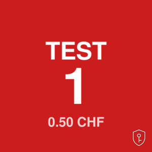 TEST paiement Live #1 (0.50 CHF) — licence originale à acheter en Suisse - CHKEY