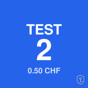 TEST paiement Live #2 (0.50 CHF) — licence originale à acheter en Suisse - CHKEY